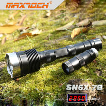 Maxtoch SN6X-7B 18650 2800LM LED fuerte 3 x cree linterna